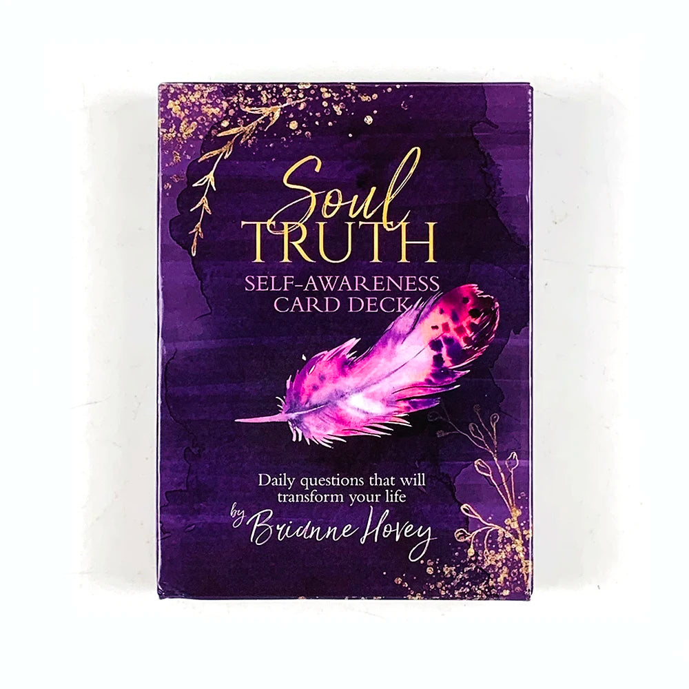 NEW Soul Truth Self-Awareness Oracle Cards Deck Daily Questions That Will Transform Your Life Tarot Oracle Cards Best Gifts