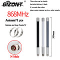 868MHz Fiberglass Antenna Outdoor OMNI Antenna 868 MHz Helium Bobcat Miner  Hotspot Antennas for Meshtastic Lorawan Long Range N