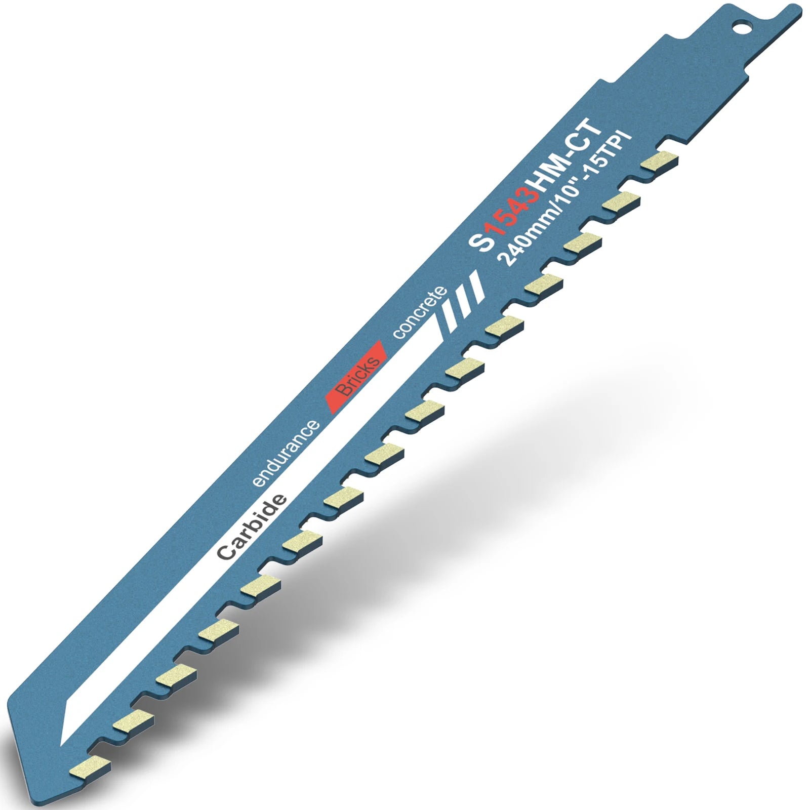 Demolition Masonry Reciprocating Saw Blade Hard Alloy Blade for Cutting Brick, Wood, Metal, PVC Tube, Porous Concrete, Hand Tool