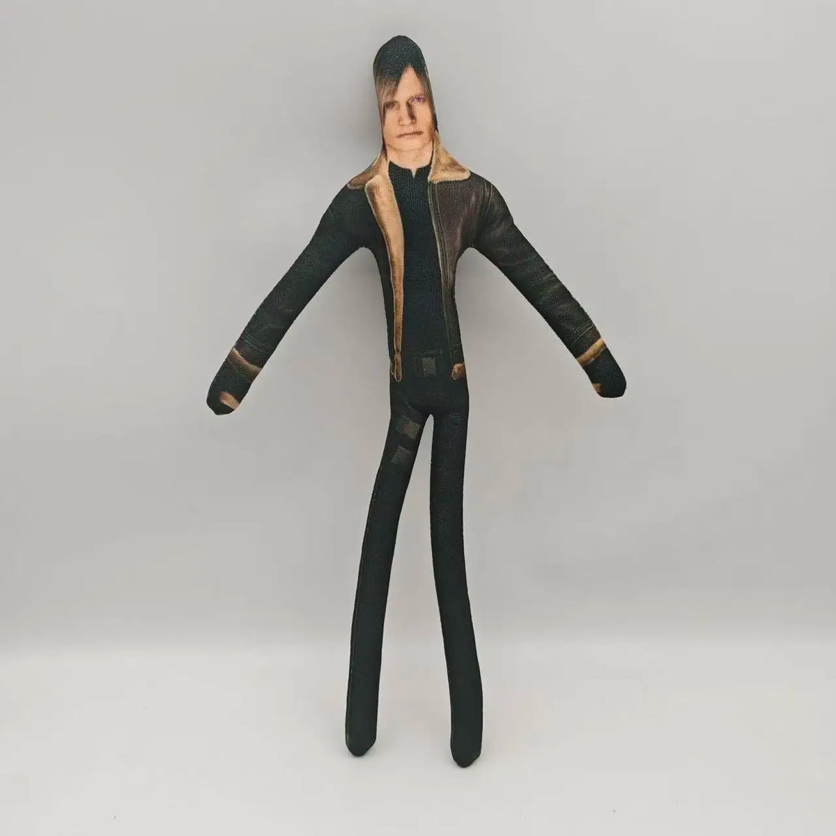 Funny 28cm With Body Wire Flexible Anime Resident Game Evil Character Leon Scott Kennedy and Ada Wong Plush Toys Plushie Doll