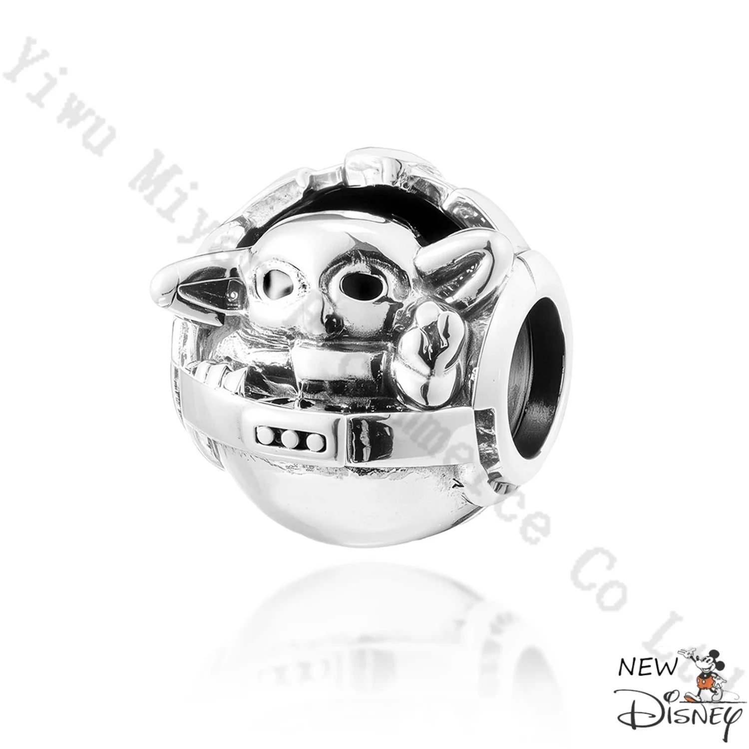 Disney 2026 Charms for Bracelet 925 Sterling Silver Darth Vader Grogu Beads Pendant DIY Jewelry Making Gift for Women Men Fans