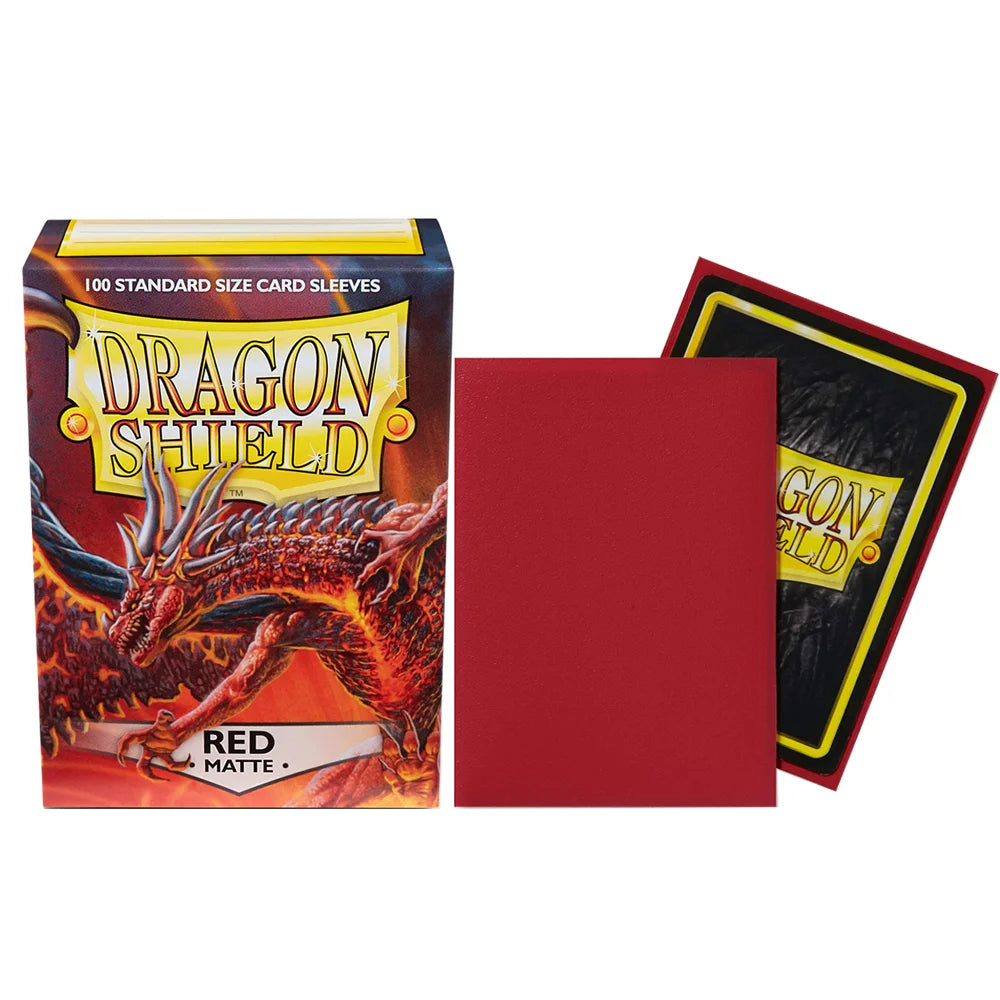 100 PCS/BOX Multicolor Dragon Shield Cards Sleeves Cover Matte Cards Sleeves Protector for TCG/PTCG Star Card Board Games Cards