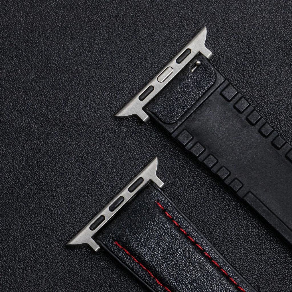 Leather Band Strap for Apple Watch Band Ultra 3 49mm 11 10 9 8 7 46 45 41mm High Quality for IWatch Series 6SE54 44 40mm Correa