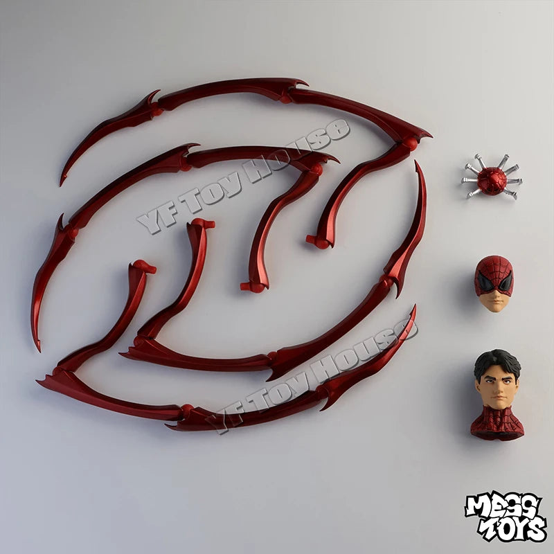 New Mess Toys Factory Superior Spider Man Peter Parker Doctor Octopus Messtoys Spiderman Neighbor Anime Action Figure Toys Gifts