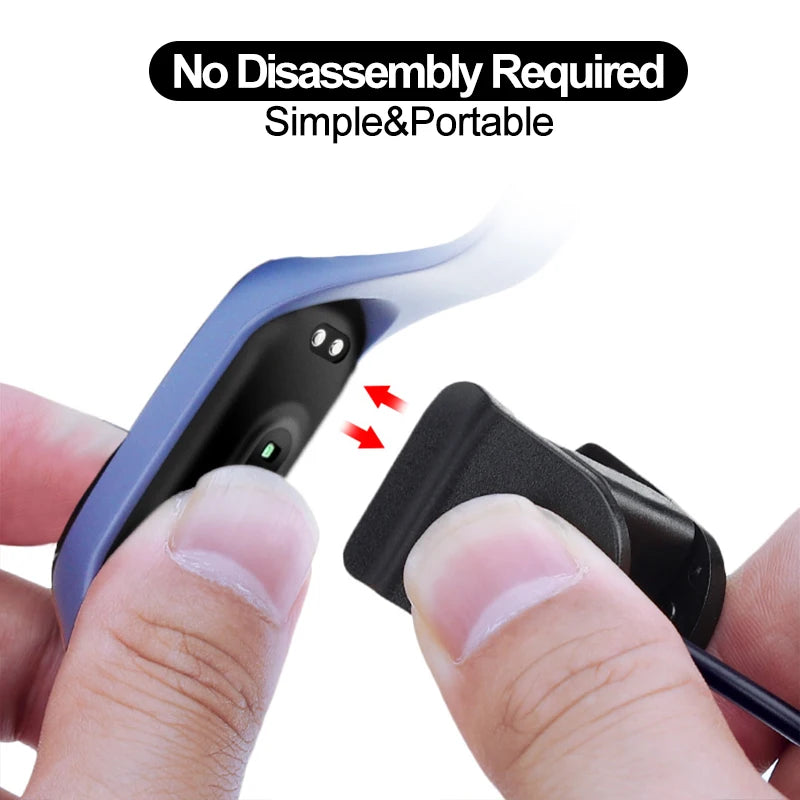Magnetic Chargers for Xiaomi Mi Band 7 Pro USB Charging Cable for MiBand 6 5 4 3 2 Pure Copper Core Power Cord Smartband Charger
