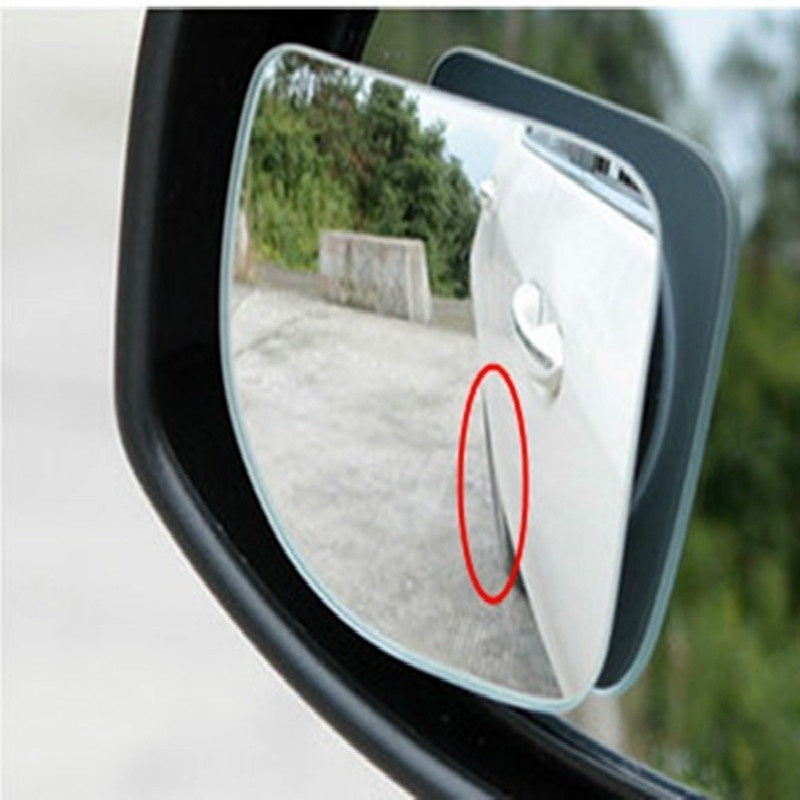 SEAMETAL 2PCS Upgrade Car Rearview Mirror Wide-angle Blind Spot Car Auxiliary Rearview Convex HD Mirrors for Car Accessories