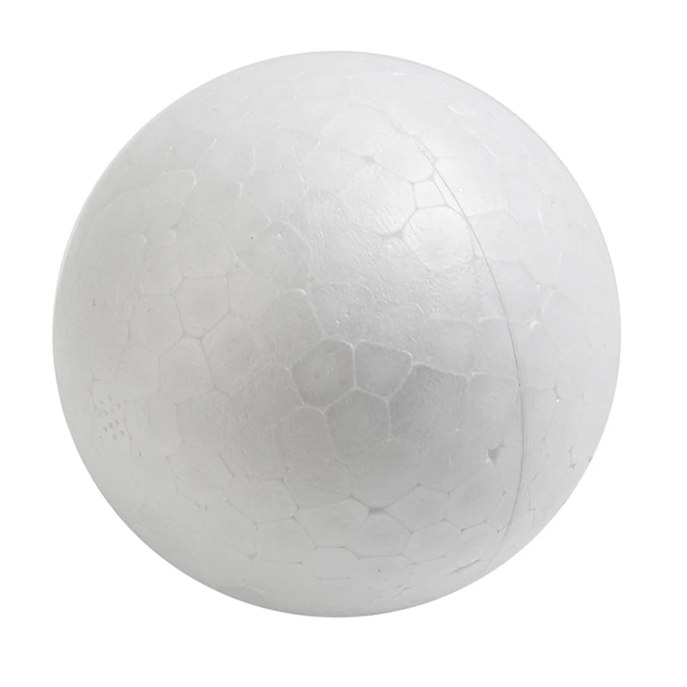6-12cm Modelling Polystyrene Foam Balls White Craft Balls DIY Hand-painted Gifts Accessory Wedding Celebrations Event Supplies