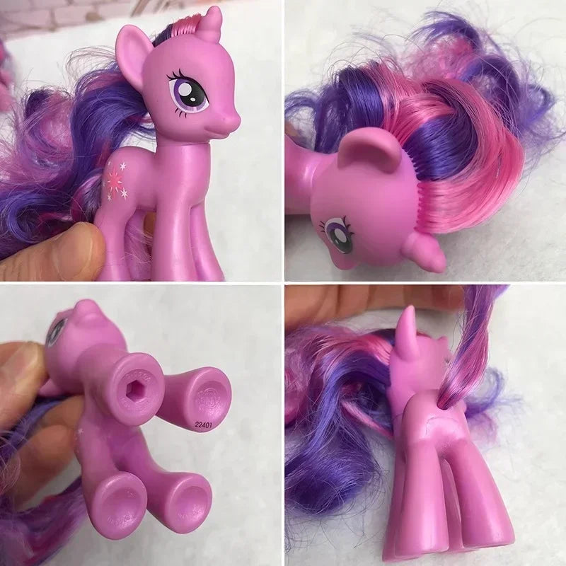 Hasbro My Little Pony Twilight Sparkle Anime Cartoon Cute Doll Toy  Action Figures Model Collection Ornaments Kids Birthday Gift