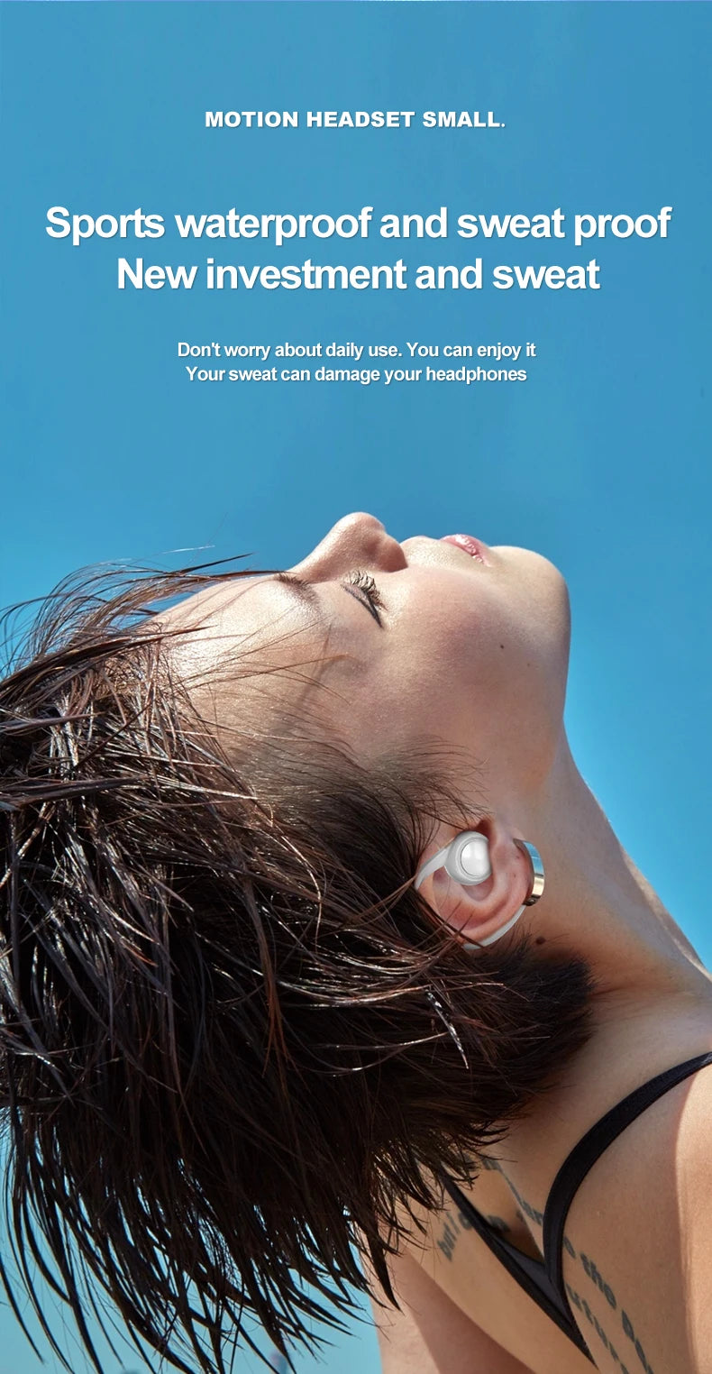 T10 Wireless Ear Hanging High Quality Bluetooth Earphones Sports Fitness headset In Ear Noise Cancelling headphones