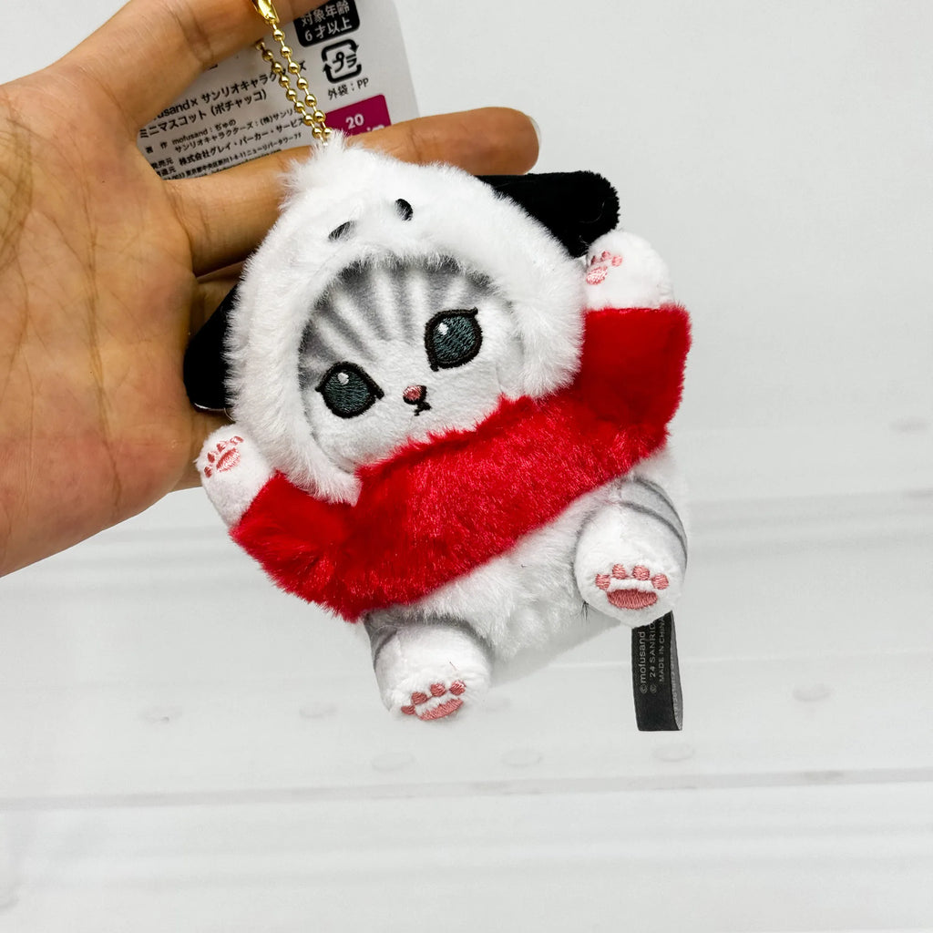 Anime Shark Cat Co Branded Cross-dress Kuromi Hello Kitty Cinnamoroll Plush Toys Collect Decoration Pendant Gift