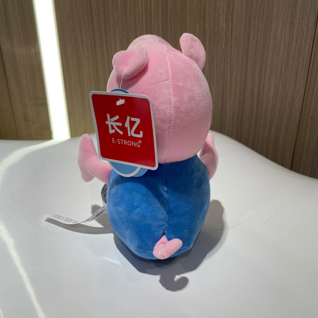 2pcs/set Genuine Peppa Pig kids Plush Toys peppa with Teddy bear George with Dinosaur Soft Stuffed Dolls Kids Toys original box