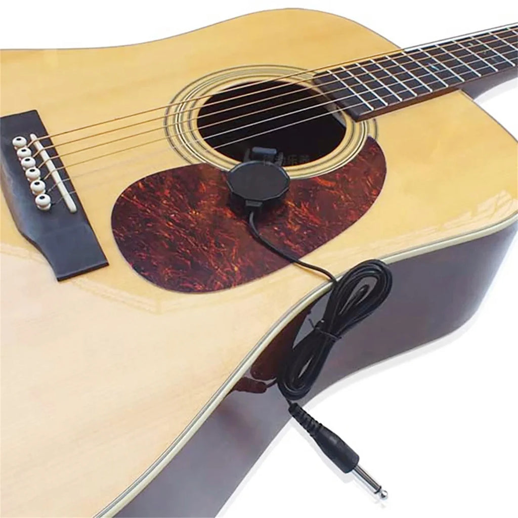 Audio Jack Clip On Pickup for Acoustic Guitar\Mandolin\Bouzouki\Violin\Banjo\Ukulele Length 2.5 M Sound Pickup Transducer