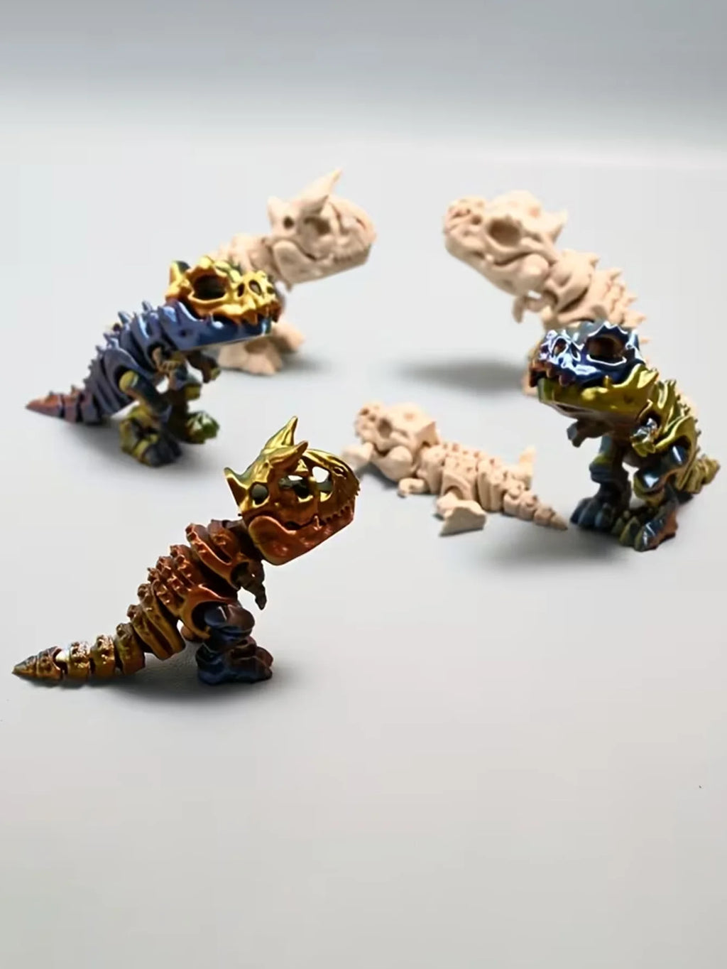 Tyrannosaurus rex model statue, decoration&children's birthday dinosaur gift, car suspension decoration