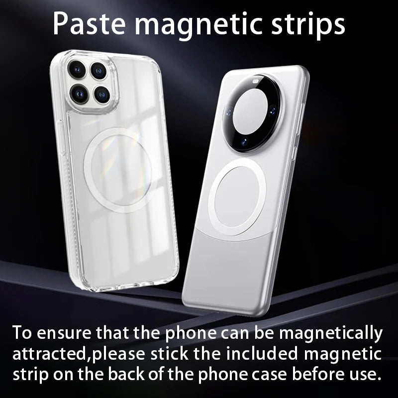 For Tesla Model 3 Highland 2024 & Model Y Launch 2025 Magnetic Car Phone Mount Anti Shake Vibration Proof Holder Stand Accessory