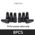 4/8pcs Aluminum Alloy Bicycle Tire FV Valve Cap MTB Road Bike Covered Protector Road MTB Tyre Dustproof Bike Presta Valve