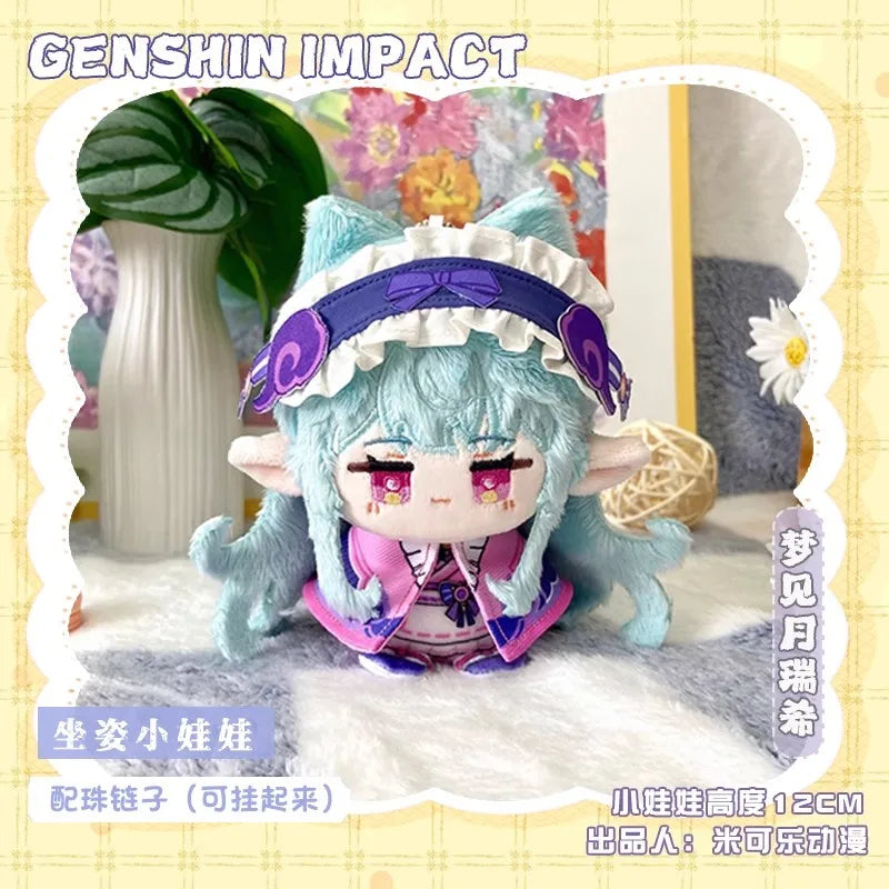 Anime Genshin Impact Plush Doll Citlali Mavuika Kachina Mualani Kinich Kaveh Alhaitham Kids toys Gifts Key Chain Small pendants