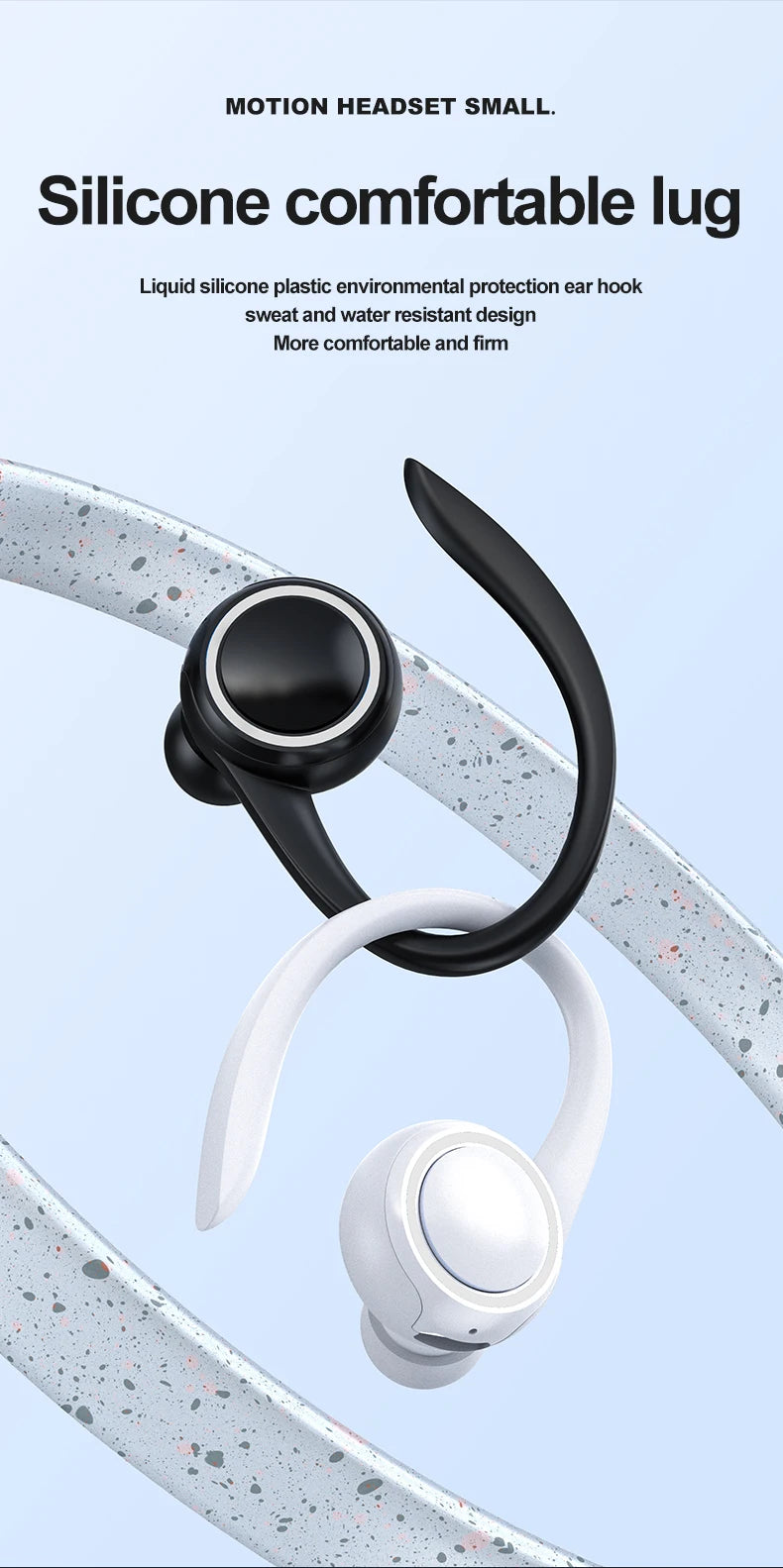T10 Wireless Ear Hanging High Quality Bluetooth Earphones Sports Fitness headset In Ear Noise Cancelling headphones
