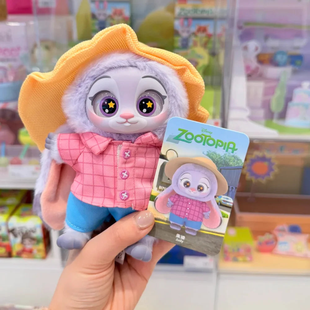 High Quality Zootopia Series Blind Box Judy Nick Vinyl Plush Cartoon Character Pendant Trendy Toys Box Birthday Gifts for Kids