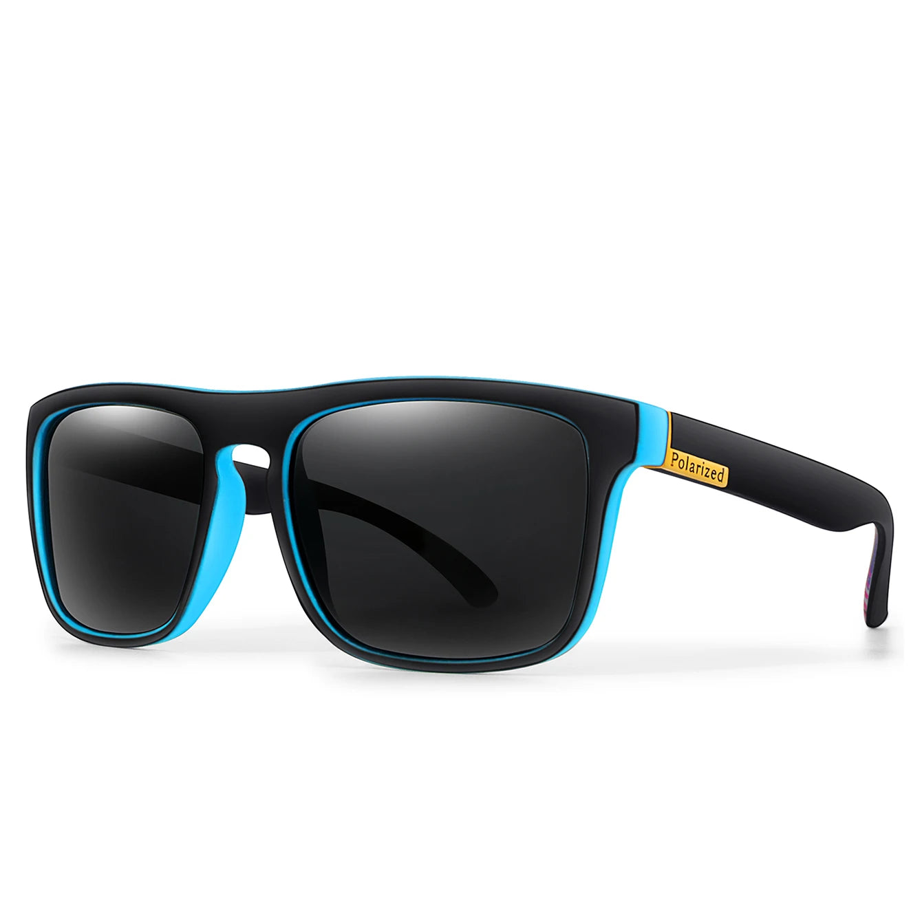 LOISRUBY Brand Polarized Cycling Sunglasses Men Car Driving Color Changing Bike Motorcycle Square Frame Hinking Festival