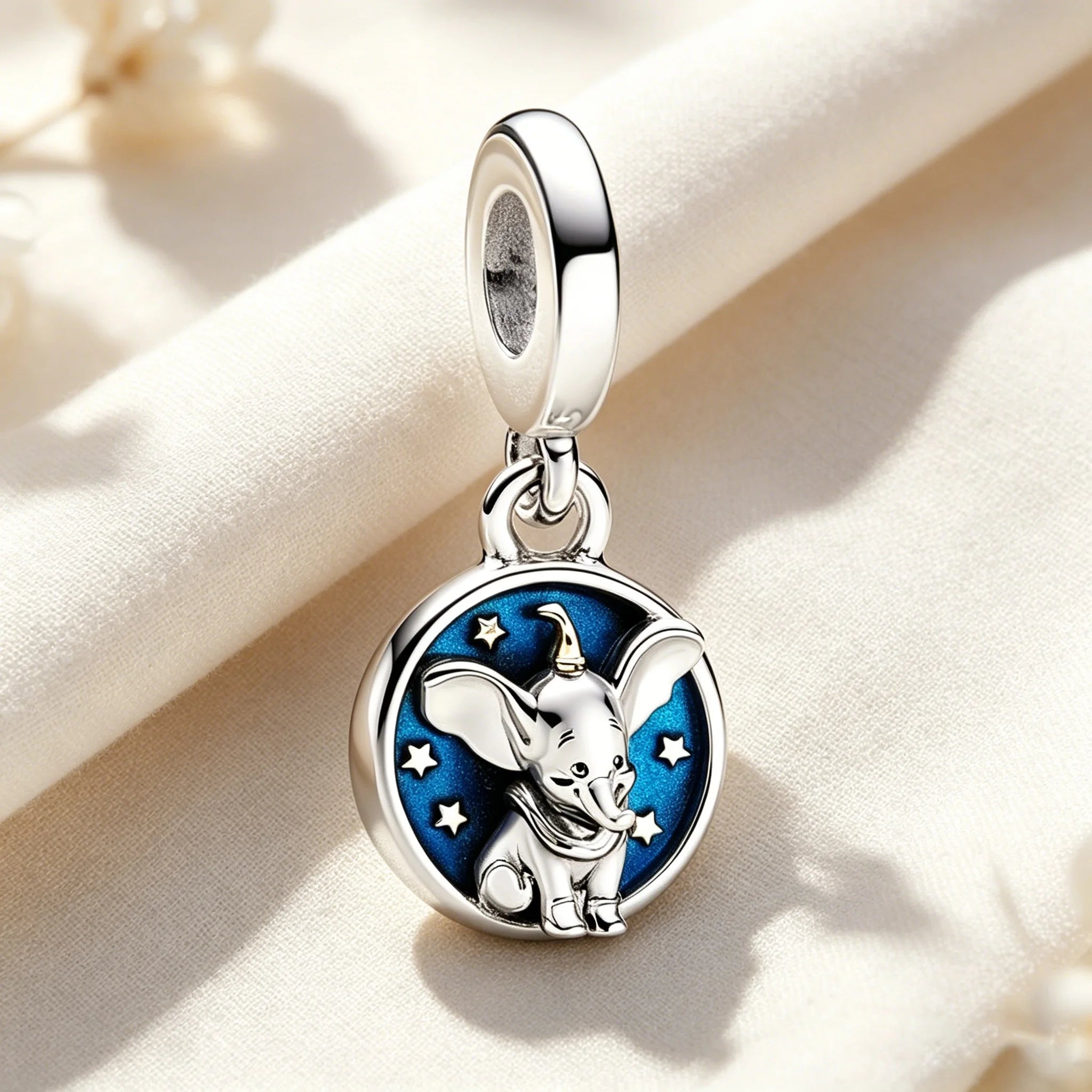 Disney Ratatouille Finding Nemo Dumbo Charm Beads Pendant fit Original Bracelet Necklace Beads for Diy Jewelry Gift