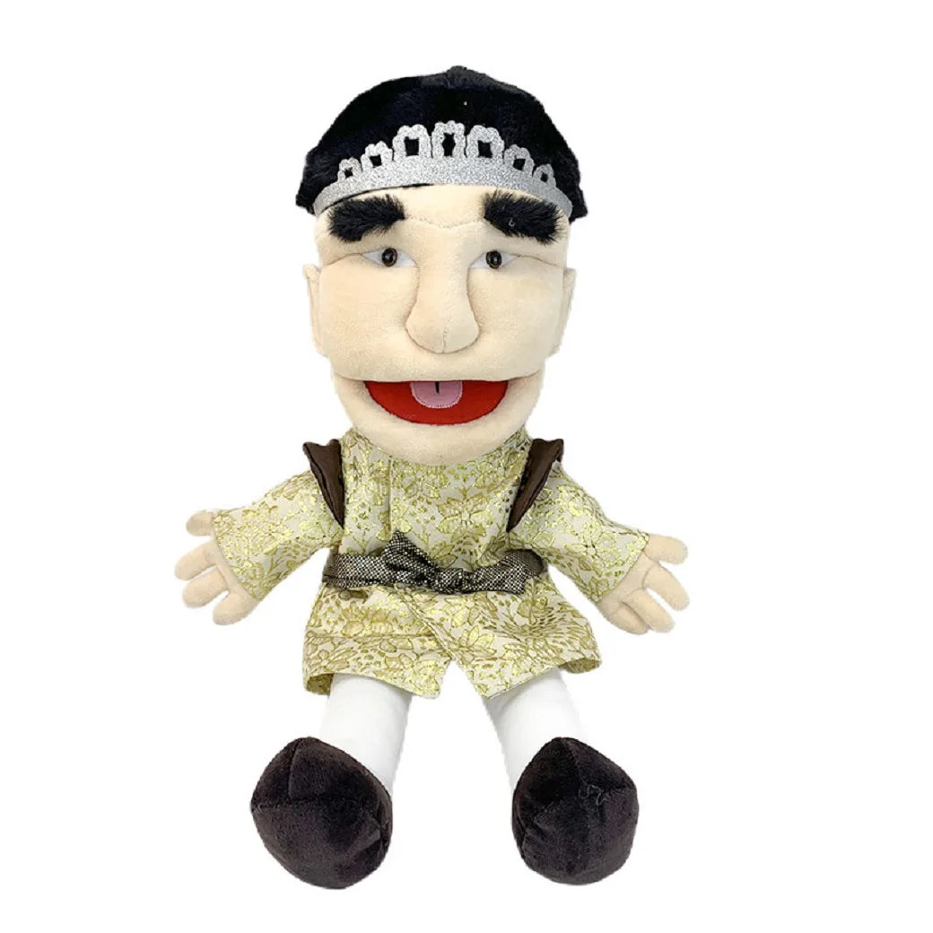 30/60cm Jeffy Hand Puppet Plush Children Soft Doll Talk Show Party Props Christmas Doll Plush Toys Puppet Kids Gift