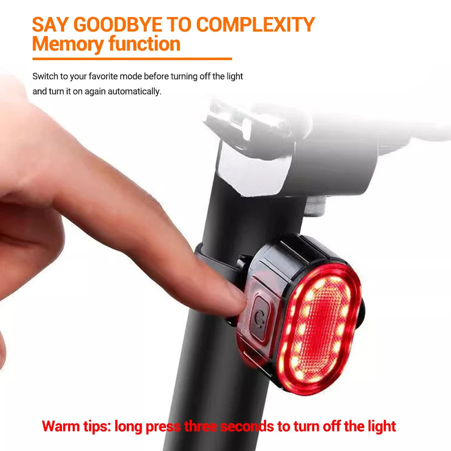 Rechargeable Bike Lighting Front/Rear Lights Bicycle Lamp Led Cycling Light Bike Flashlight for Bicycle Front Taillight Lantern