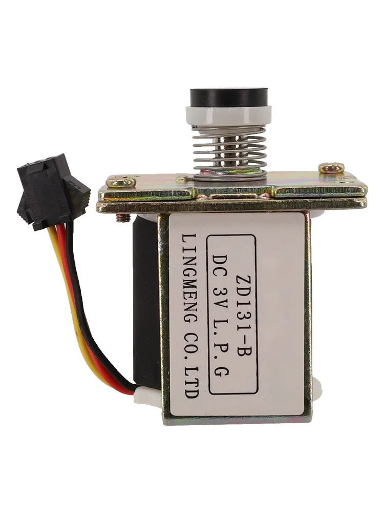 Water Heater DC 3V ZD131-B Solenoid Valve Metal Self-priming Solenoid Valve Most Gas Water Heater Accessories 46*43mm