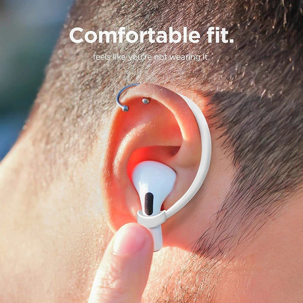 R Bluetooth Earphone Silicone Earhook For Airpods 1/2 Pro Earpods Loop Clip Headset Ear Hook Replacement Headphone Accessories
