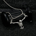 A Fashionable and Creative New Halloween Punk Style Skull Necklace Halloween Gift