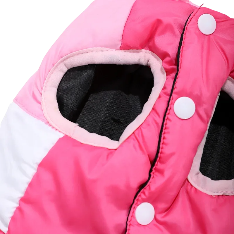 Pet Dog Hiking Jacket With R-ing Warm Dog Clothes Windproof Outdoor Camping CoatFor Small Dog Coat Chihuahua Yorkshire Outfits