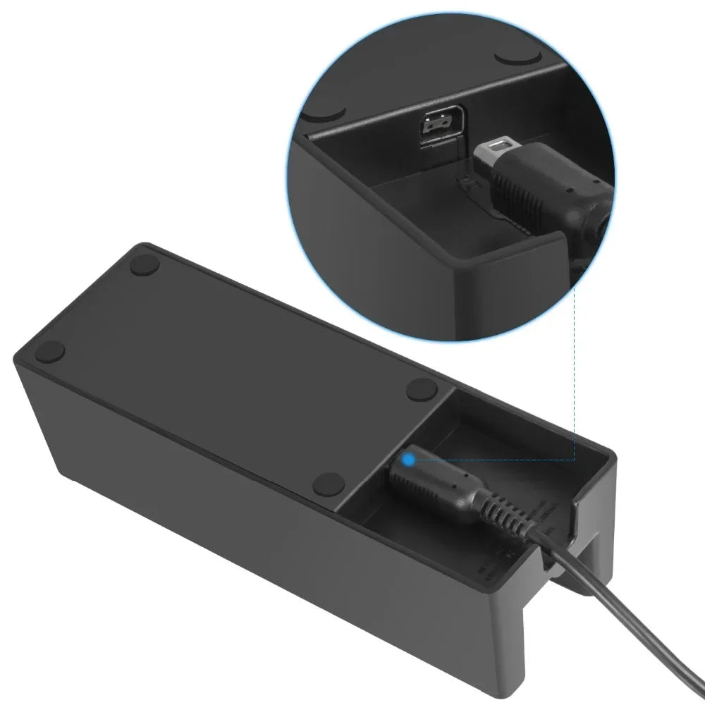 For Nintend New 3DS/New 3DS XL/LL Charging Stand Charging Station Dock USB Charger Dock Station Stand With USB Charging Cable