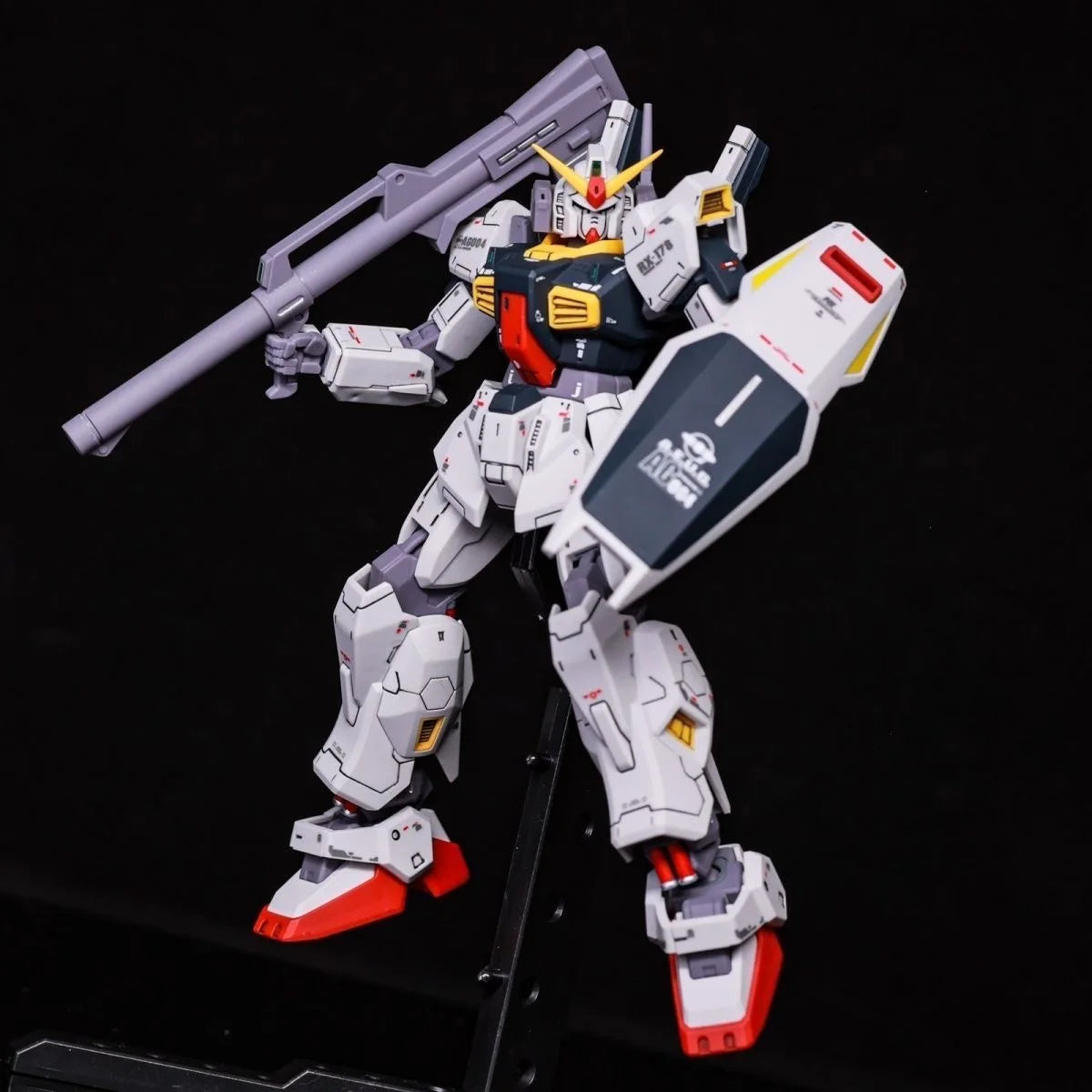 New HG 1/144 Mk-ⅱ Rx-178 Assembly Model Kit Action Figures Exquisite Desktop Decorations Collectible Model Boy Surprise Gift