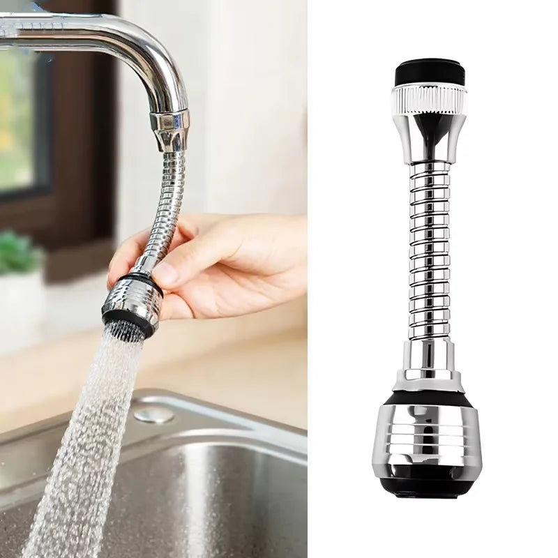 1 faucet nozzle 360 degree rotating filter extension tube dual-mode faucet nozzle universal kitchen accessory