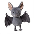 New 26cm Kawaii Hanging Bat Plush Toy Grey Broox Stuffed Animal Doll Cartoon Soft Bat Plushies Home Decor Birthday Gifts Girl