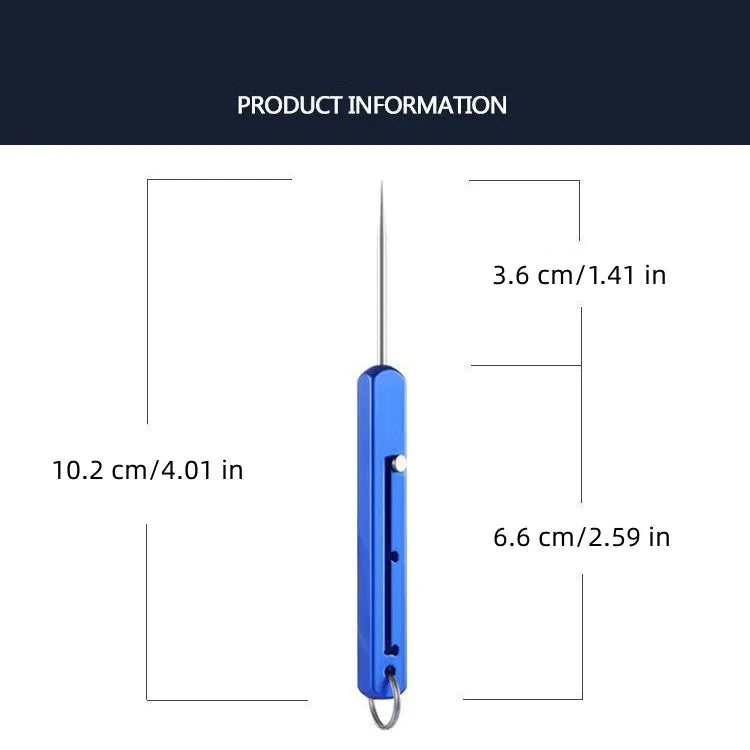 Rectangular Telescopic Integrated Toothpick And Tooth Picking Tool, Multifunctional Single Head Fruit Pick Toothpick