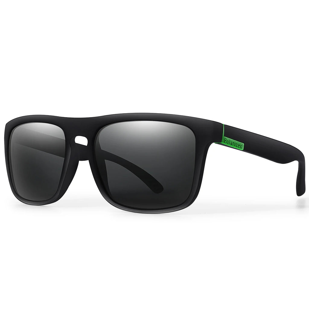 Retro Style Square Frame Polarized Cycling Sunglasses Men Night Vision Car Driving Sunglass Dirt Bike Motorcycle Glasses UV400