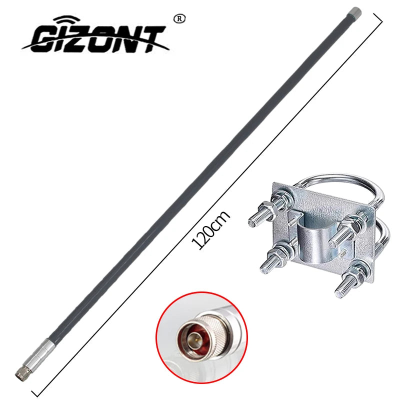 868MHz Fiberglass Antenna Outdoor OMNI Antenna 868 MHz Helium Bobcat Miner  Hotspot Antennas for Meshtastic Lorawan Long Range N