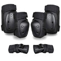Knee Pads Elbow Pads with Wrist Guards, 3 in 1 Protective Gear Set for Skating Cycling Bike Rollerblading Scooter