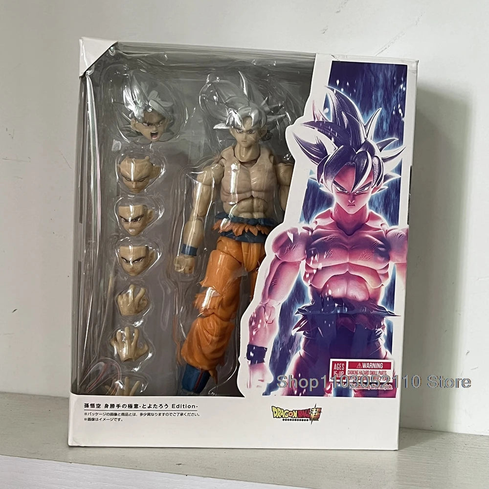 Dragon Ball Z Son Gokul Action Figure SHFiguarts Anime War Damage Super Saiyan Collection Model Birthday Gifts