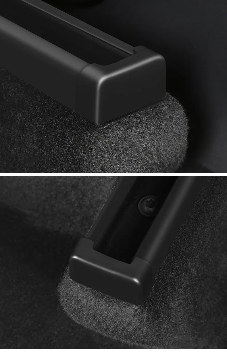 CHTNBO 4pcs Seat Rail Cover Protector For Tesla Model 3 Y Juniper Accessories 2026 -2021 Rear End Pieces Backseat Slide
