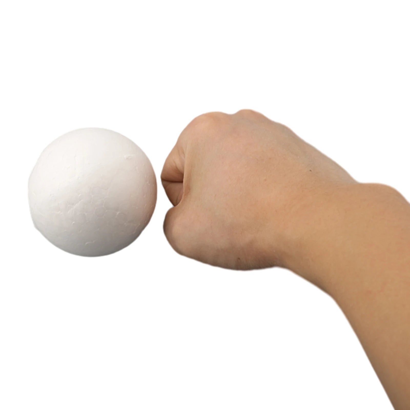 6-12cm Modelling Polystyrene Foam Balls White Craft Balls DIY Hand-painted Gifts Accessory Wedding Celebrations Event Supplies