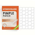 36pcs Hydrocolloid Acne Patches - Absorb Pus & Oil, Reduce Redness, Invisible Fit for All-Day Wear