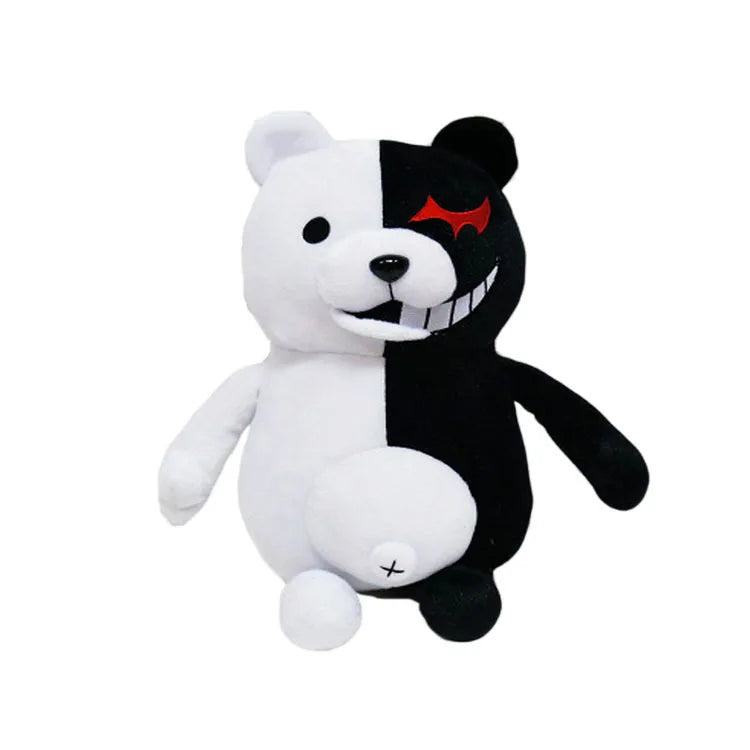Dangan Ronpa Super Danganronpa 2 Monokuma Black White Bear Plush Toy Soft Stuffed Animal Dolls Birthday Gift