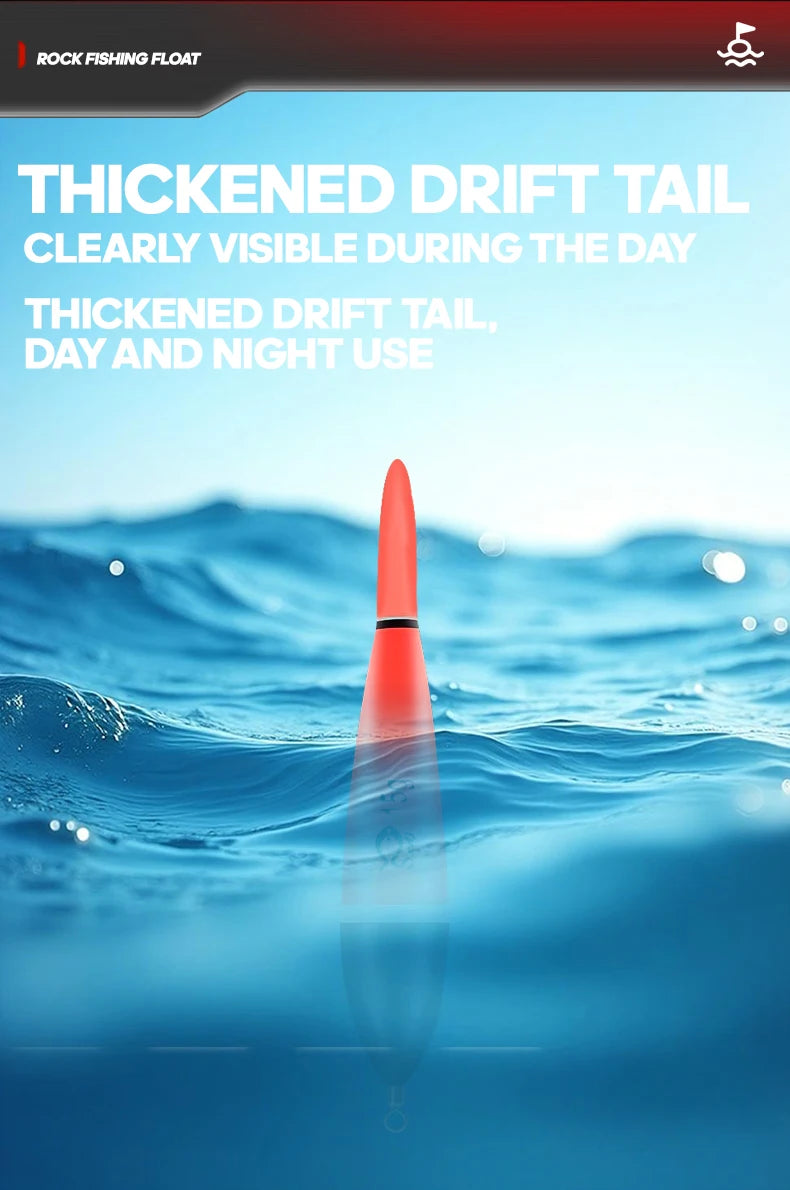 TAIYU 5g/10g/15g Luminous Fishing Night Float High Quality Fishing Floats Lightweight Pressure Resistance Tackle Tool Supplies