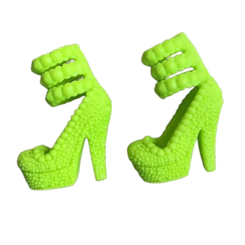 Original 1/6 Doll Shoes Boots Sandals Girl DIY Dressing Doll Toys Doll Decors For FR Super Model Barby Dolls Colorful Doll Shoes