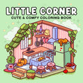 Cozy Japan: Cute Coloring Book for Adults and Teens with Charming Characters and Delightful Japanese Scenes for Relaxation