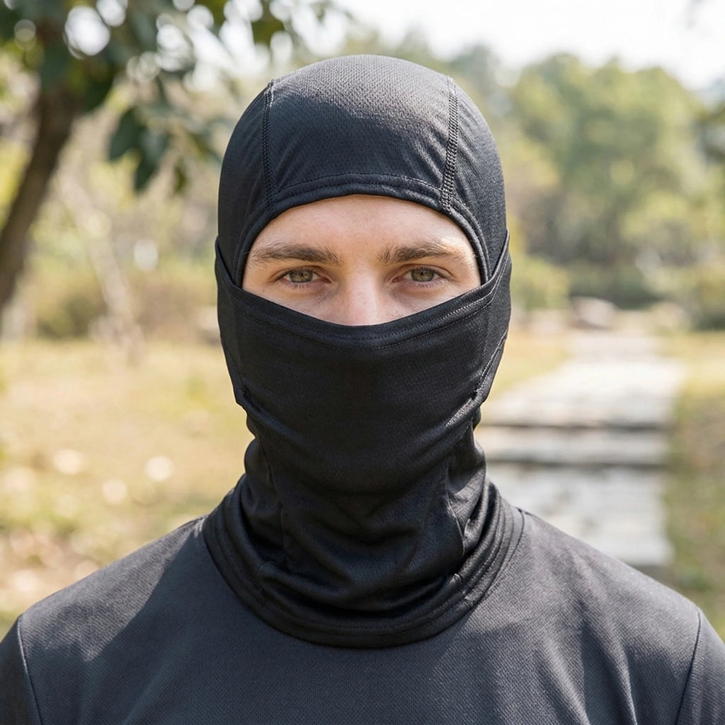 Summer Men's Women's Elastic Breathable Balaclava Hat Sunscreen Cycling Full Face Mask Scarf For Hiking Fishing Skiing