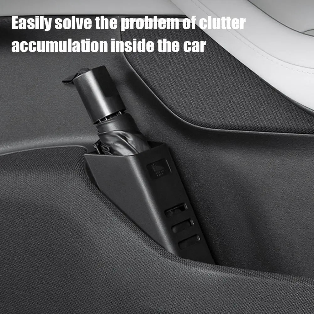 Umbrella Organizer Multi-Purpose Car Rain Umbrella Storage Box Cup Bottle Holder Storage Rack Car Interior Accessories
