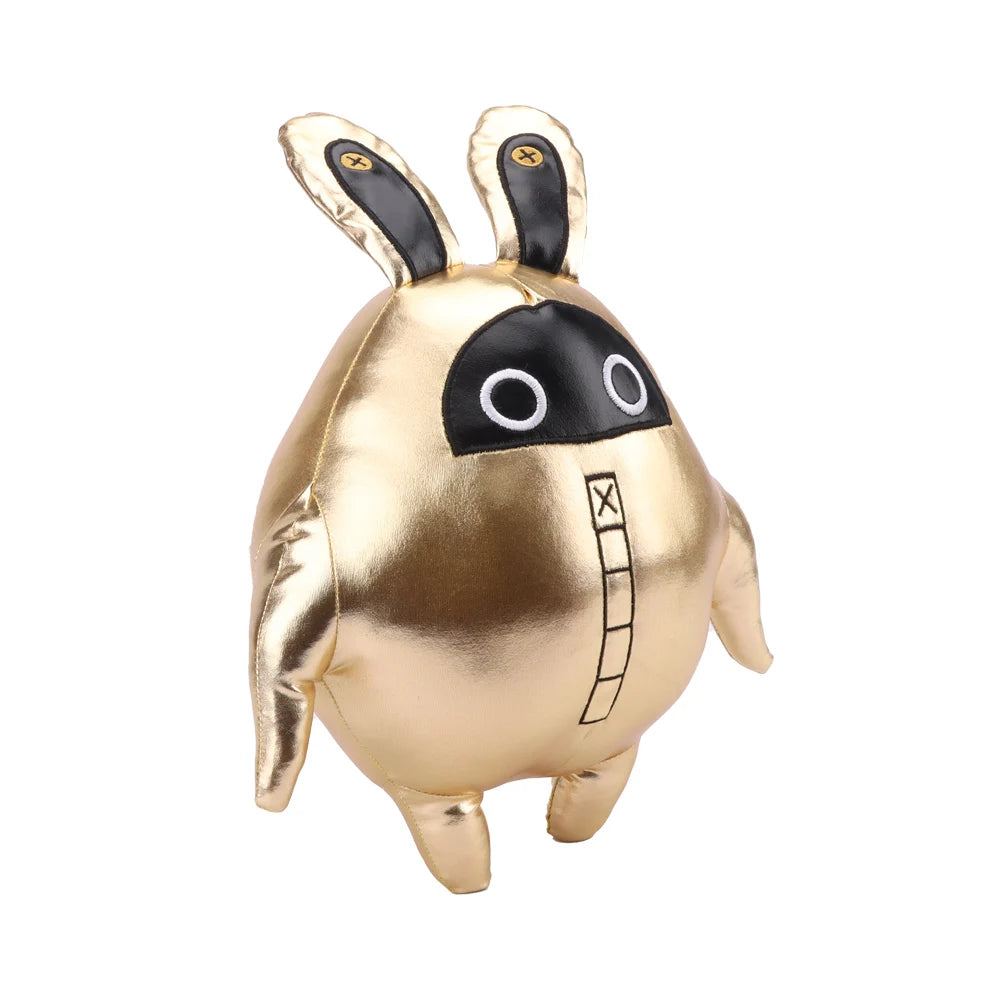 2024 New Zenless Zone Zero Bangboo Plush Dolls Toy Game characters Gold Bangboo Rabbit Stuffed Plush for Kids' Birthday Gift