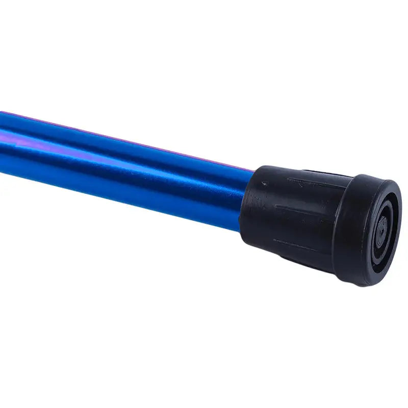 Telescopic Walking Stick Outdoor Hiking Trekking Poles Aluminum Alloy Metal Folding Cane Crutches Pole For Elderly People